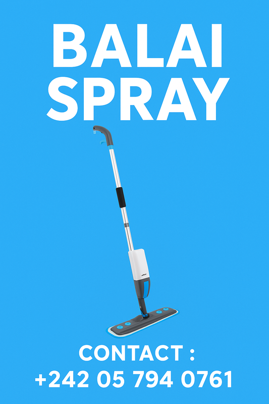 🧹 Balai Spray Serpillière – Nettoyez vite et sans effort !