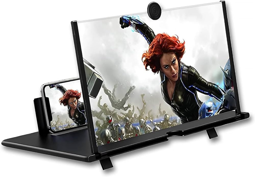 Loupe Agrandisseur d’Écran de Téléphone 3D (12 Pouces)